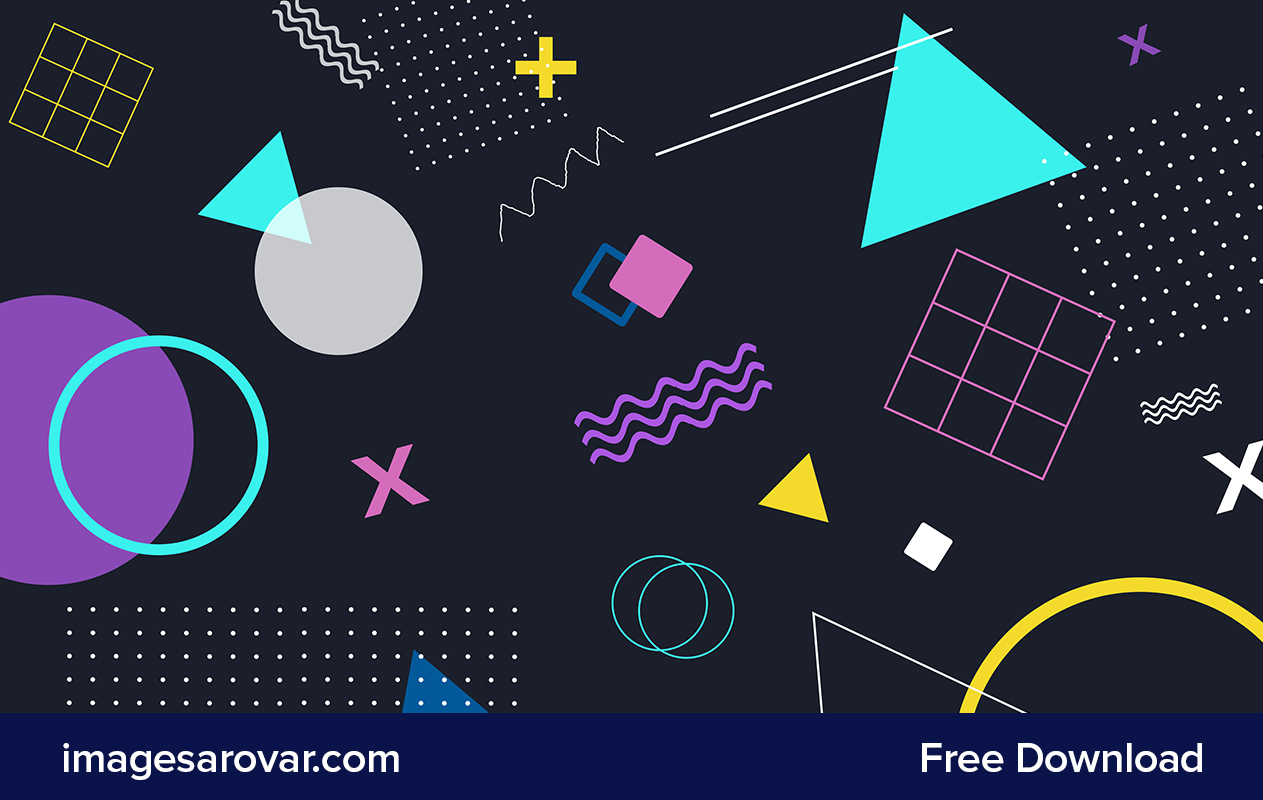 Abstract geometric pattern vector background