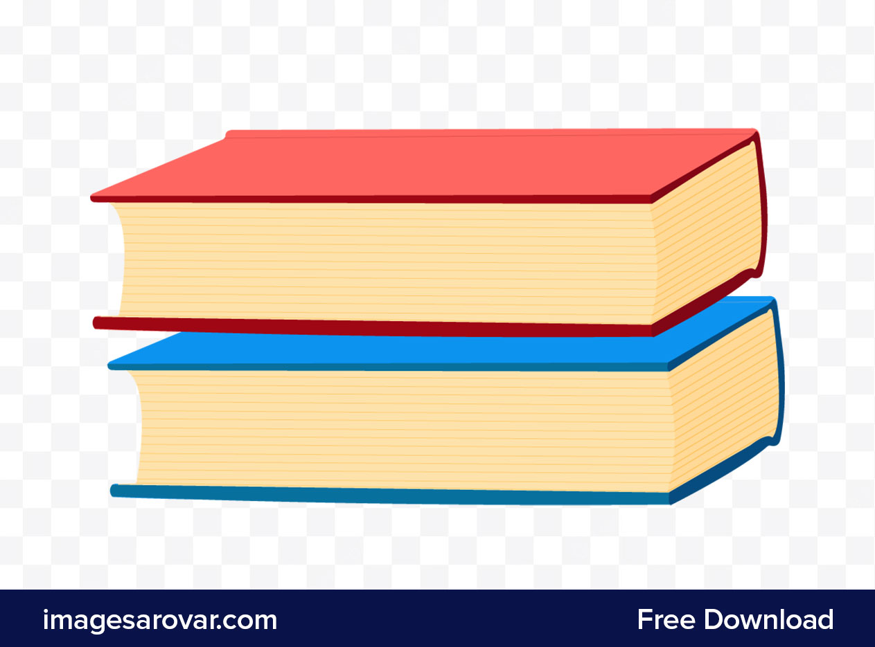 hardcover book clipart png vector illustration