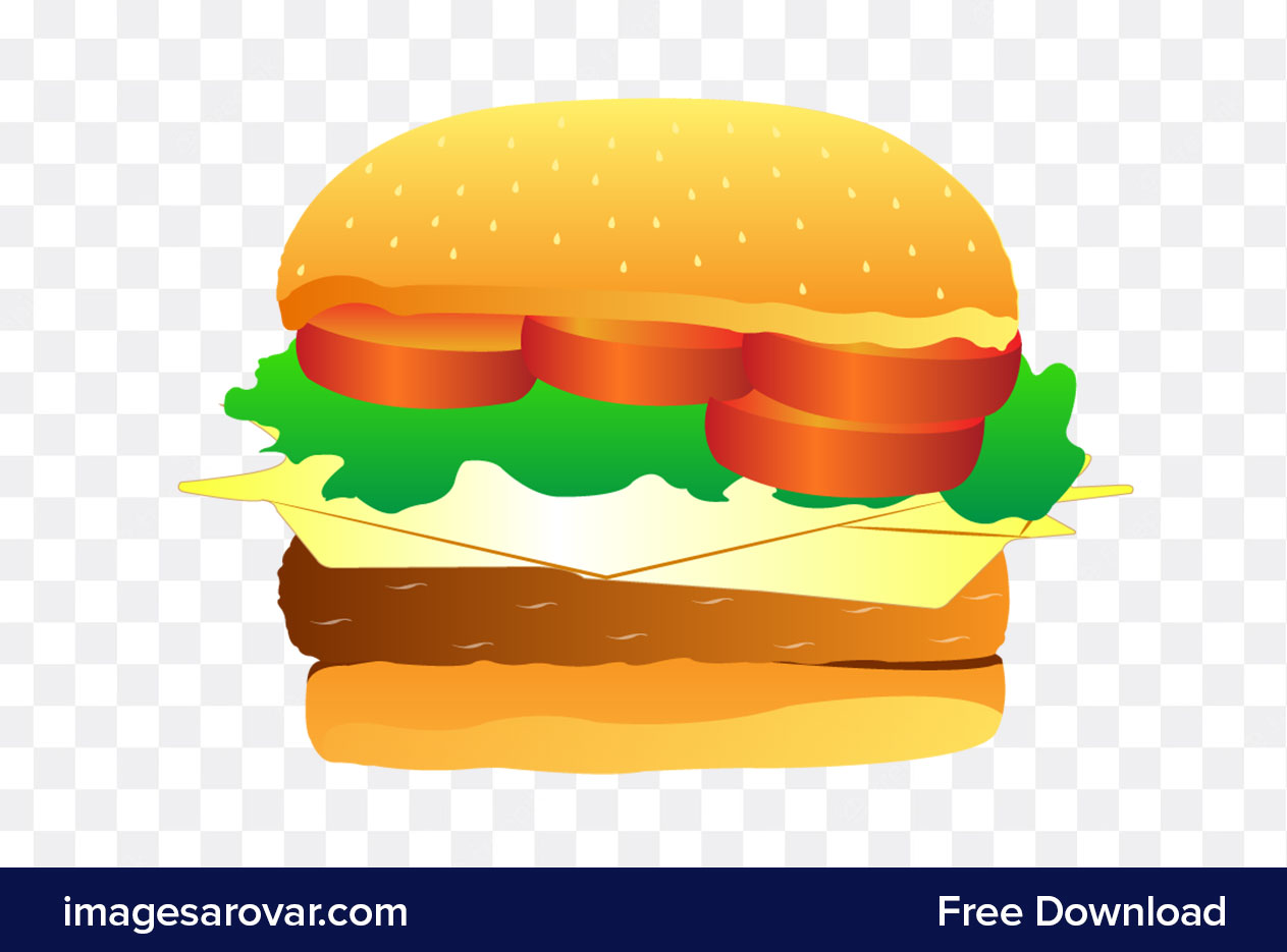 burger clipart hd png vector illustration free download