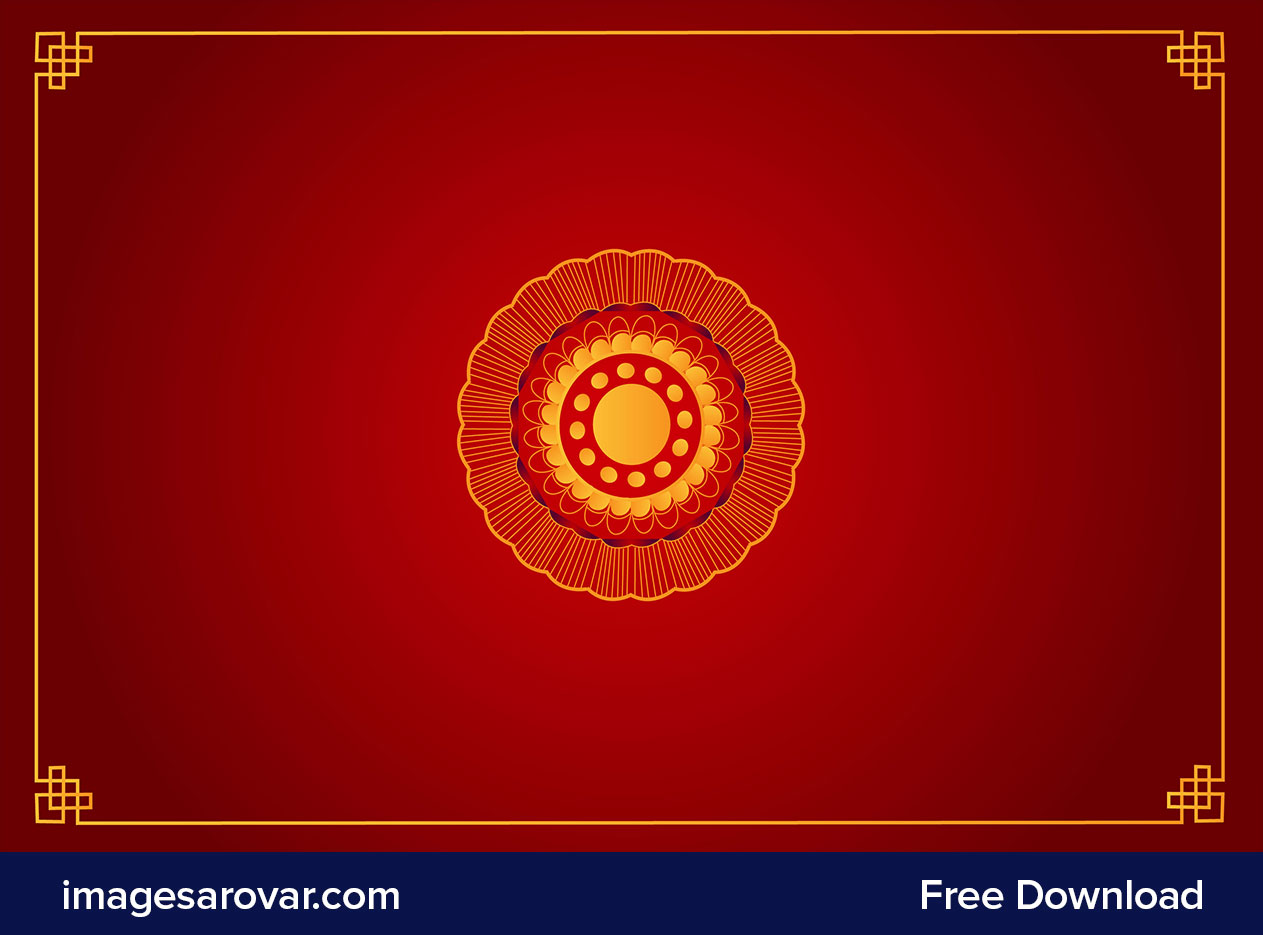 indian traditional red background vector free download