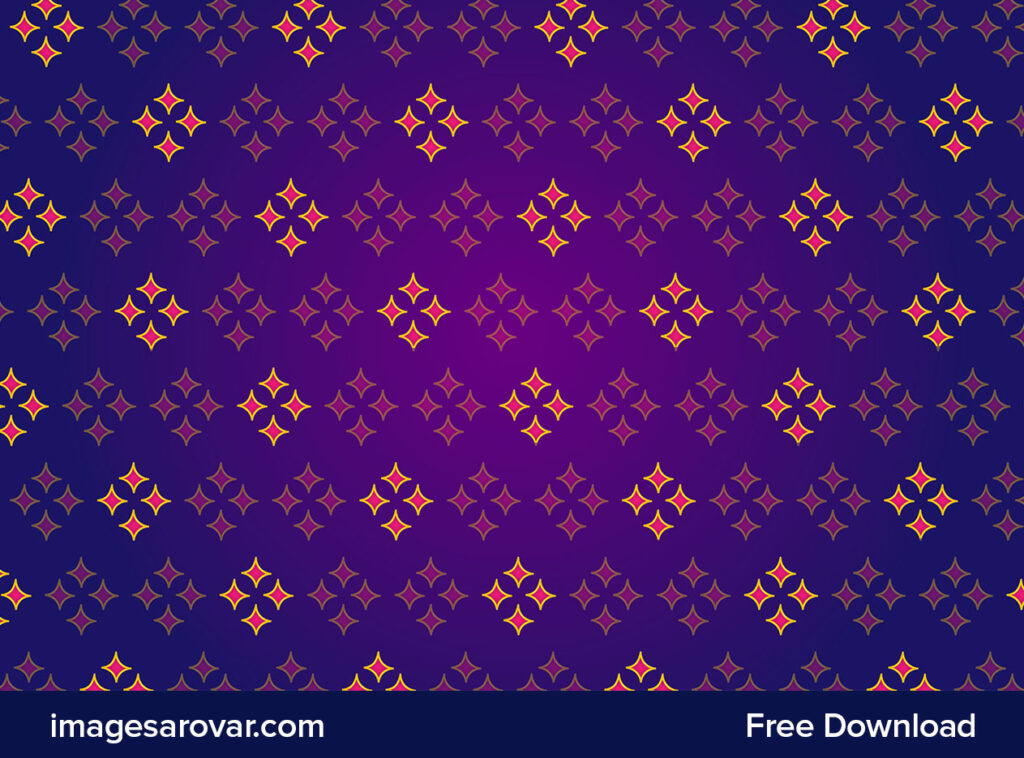 Traditional Pattern Purple Background Vector Free Download - Image ...