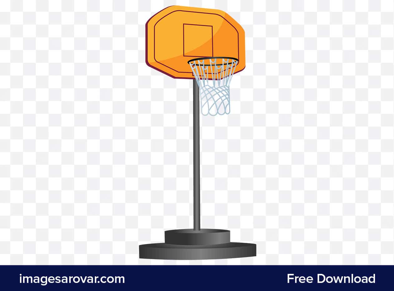 basketball hoop side view clipart png vector free download