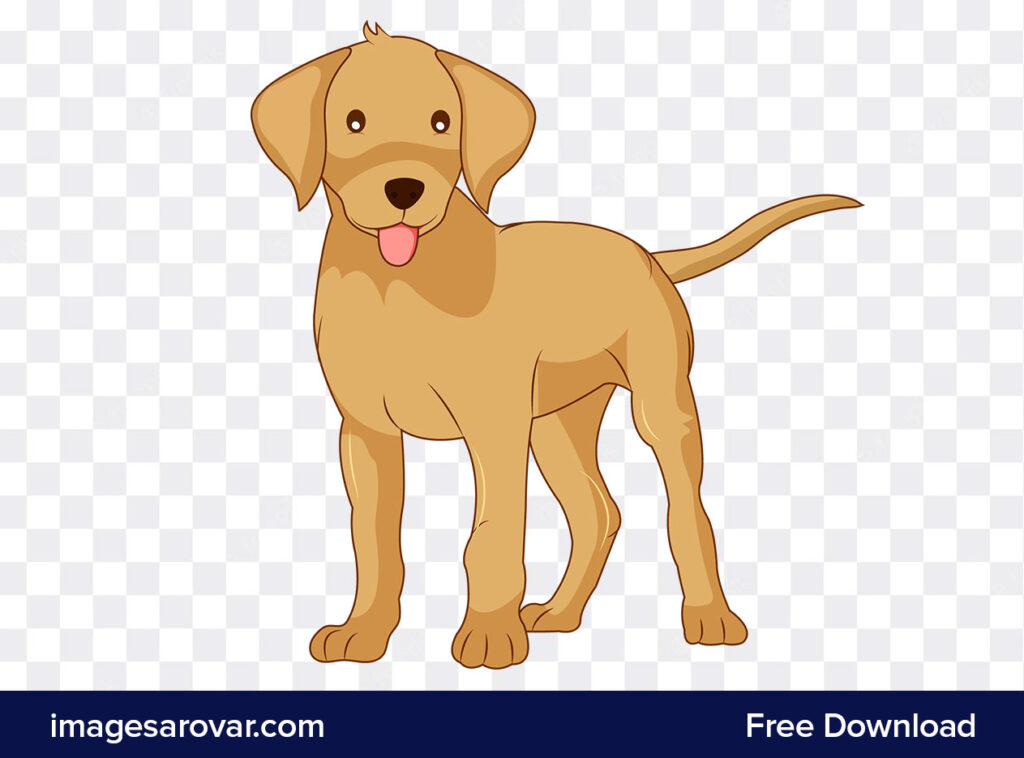 Standing Dog Clipart Png Transparent Free Download - Image Sarovar ...