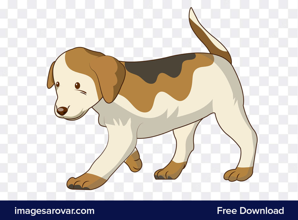 Cute Dog Cartoon Clipart Png Vector Free Download - Image Sarovar ...
