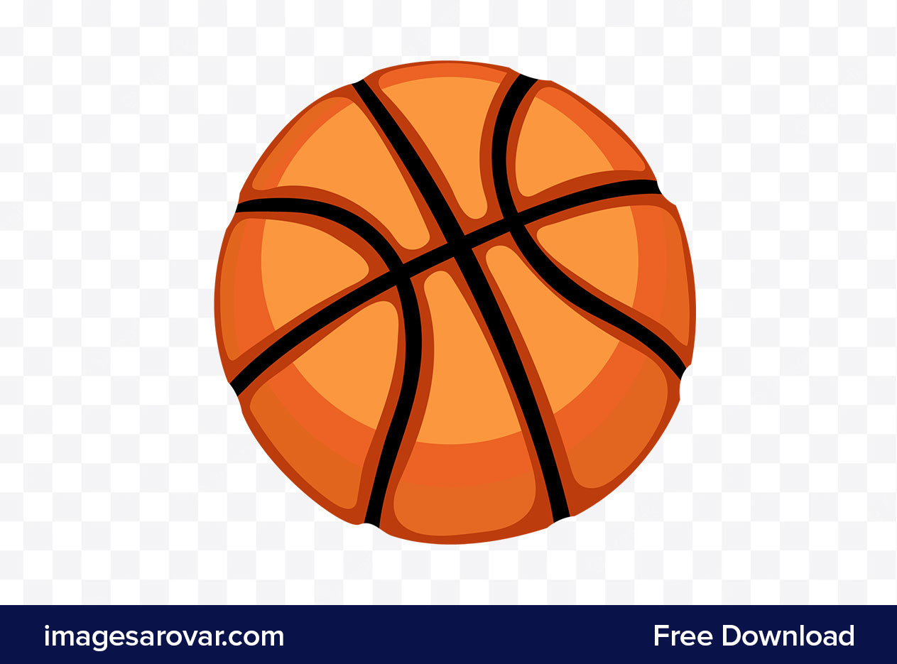 basketball vector clipart in png free download