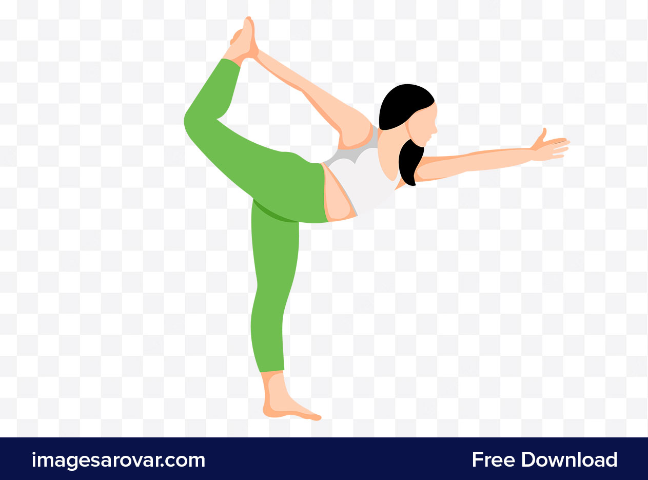 young women practicing yoga png vector illustration free download